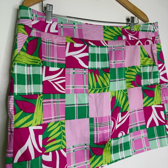 Loudmouth Women’s Patchwork Print Golf/Tennis Skort Size 14 - Picture 2 of 6